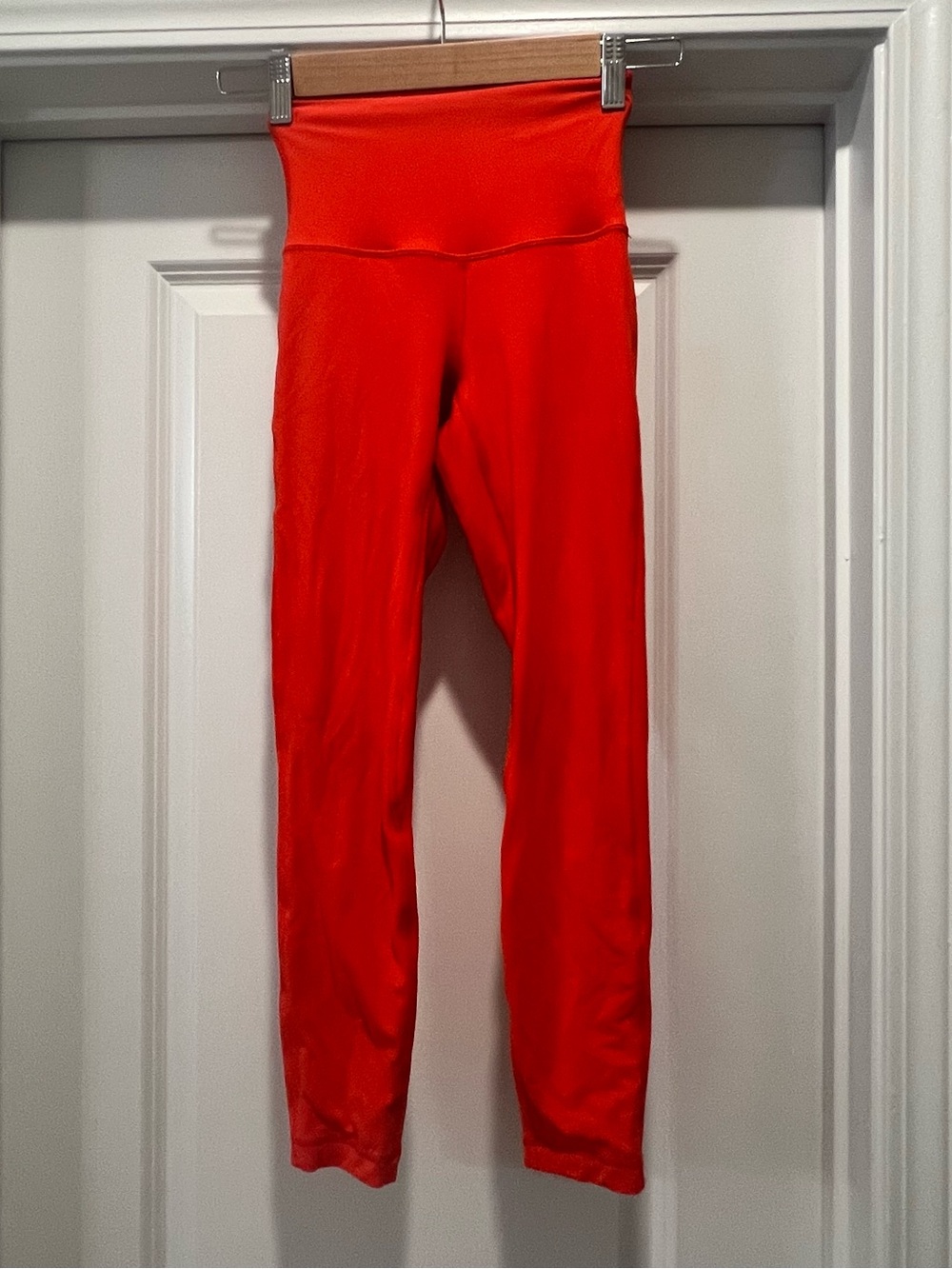 Lululemon Align High-Waist Orange Women’s Size 0 Active Leggings Regular Length